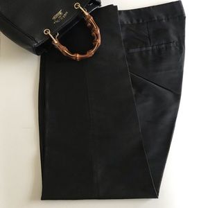 PURE SILK Black Ankle Pants NWOT